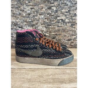 nike womens blazer mid premium size 7 316959-331 Rare tweed pack og